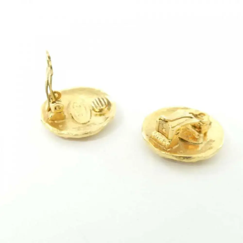 CHANEL Gold Earrings